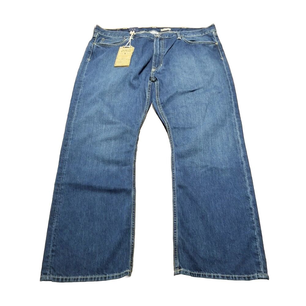 Ralph Lauren Classic 867 Jeans Men Size 40x30 Straight Denim New w/ Tags (42x30)